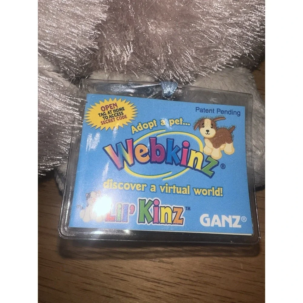 Webkinz Lil Kinz Grey‎ Elephant Ganz HS007 New With Sealed Code